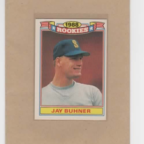1989 Topps - Jay Buhner #5 Rookies Commemorative Seattle Mariners