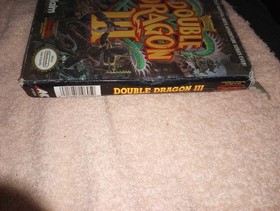 Double Dragon 3 III Nintendo NES con manual 