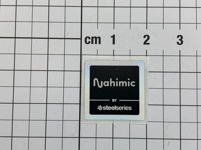 Nahimic BY steelseries Aufkleber Sticker Label Logo Badge für Laptop PC Case
