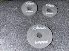 Lot of 3 Zildjian by Cympad Optimizer Ride Foam Cymbal Washer