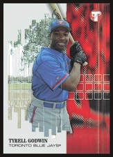 2002 Topps Pristine #176 Tyrell Godwin Refractors #/799 SN