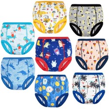Training Underwear for Boys and Girls Absorbent Toddler Training Pants Cotton...