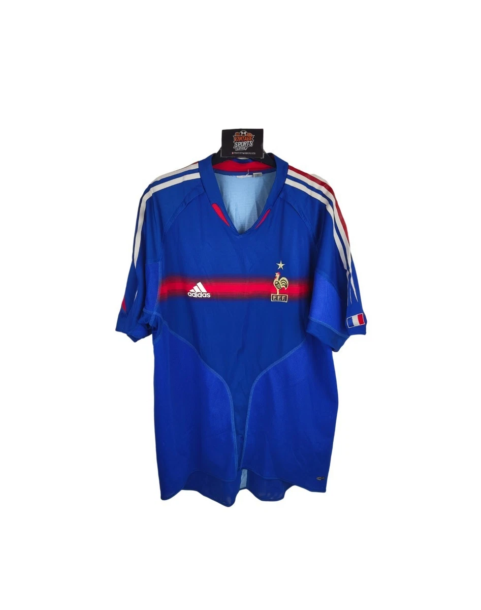 Maillot Domicile France 2006/07 – Thierry Henry #12, Bleu Homme Taille M