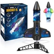 Rocket Launcher for Kids -200 Feet of Flight Altitude, Auto Electric Rocket T...