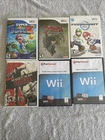 New ListingNintendo Wii Video Games Mario Galaxy 2 Zelda Mario Kart Etc Lot Of 6