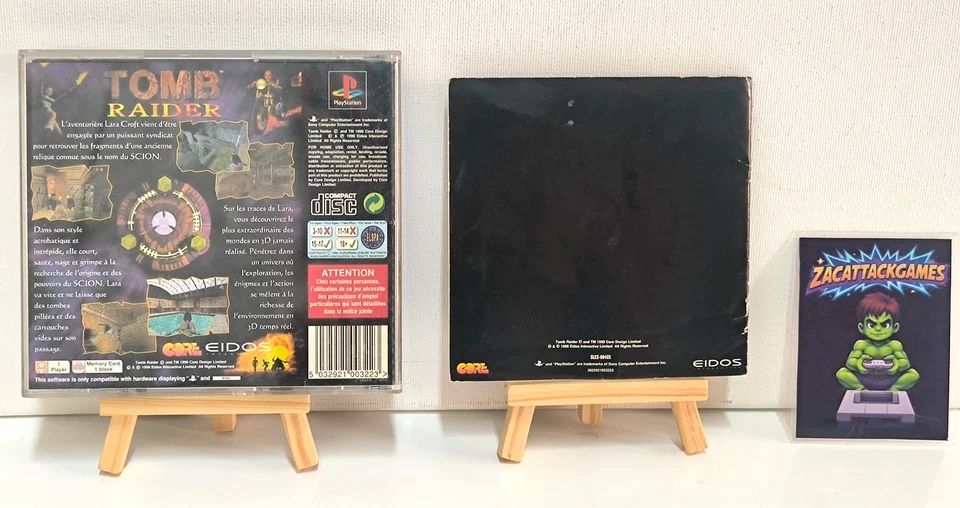 Tomb Raider Version Platinum Sony Playstation 1 PS1 envoi rapide et suivi - Photo 2/4