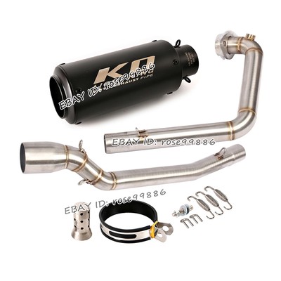 For Suzuki GSXR125 150 GSXS125 150 Exhaust Front System Header Link Pipe Muffler