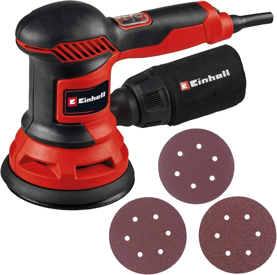 Ponceuse excentrique TC-RS 425 E (425 W, Ø 125 mm, vitesse max. 26 000 - Photo 1/4