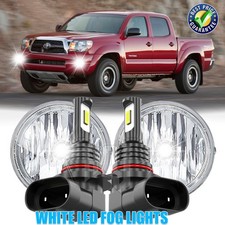 For Toyota Tacoma 2005-2011 Clear Lens Pair Bumper Fog Light Lamp Replaces