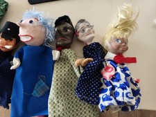 Kasperletheater Handpuppen Set 9 Handpuppen