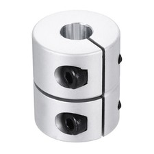 Shaft Coupling 9 to 9mm 30mm(L) 30mm(L) Aluminum Alloy Coupler Connector