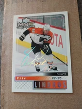 1999-00 UD MVP SCE Eric Lindros Super Script #/25 RARE