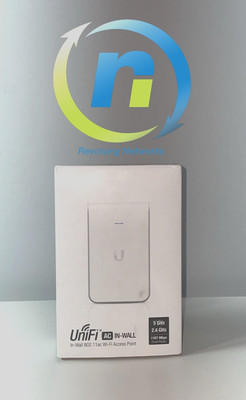 NEW Ubiquiti UniFi UAP-AC-IW In-Wall 802.11ac Access Point - 1 Year Warranty