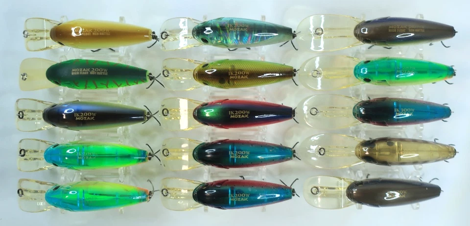 Lote de 15 Imakatsu IK200W Mozaic 300W Mozaic Mozaic380 BWK (pintura pelada). Foto 2 de 4