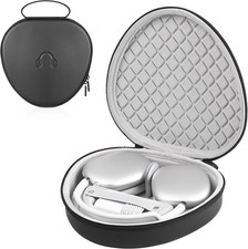 AirPod Max Case w/ Sleep-Mode, Wireless Headphone Travel Storage Protective Case