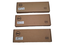 Lot of 3 Dell KB216-BK-US Wired Keyboard - Black
