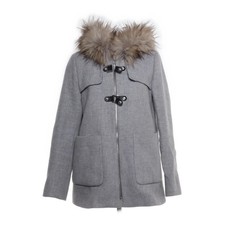Zara Woman, Dufflecoat, Damen, Größe: M, Grau, Fischgräte #0Xj
