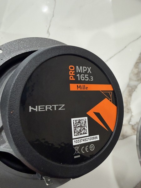 HERTZ MPX165.3 MILLE 6.5" PRO 100W RMS 2-VÍAS AUTO COAXIALES NUEVOS 4