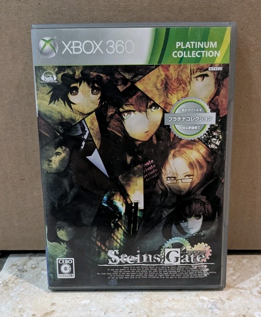 Microsoft Xbox 360 Steins; Gate NTSC-J (Japan) Video Games for