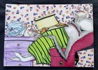 ORIGINAL FANTASY “No Pizza for the Fish” Julie McDaniel 2026 NOT AN ACEO — photo 3