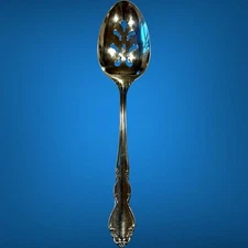 Oneida Dover Slotted Spoon Cube II Stainless Steel USA