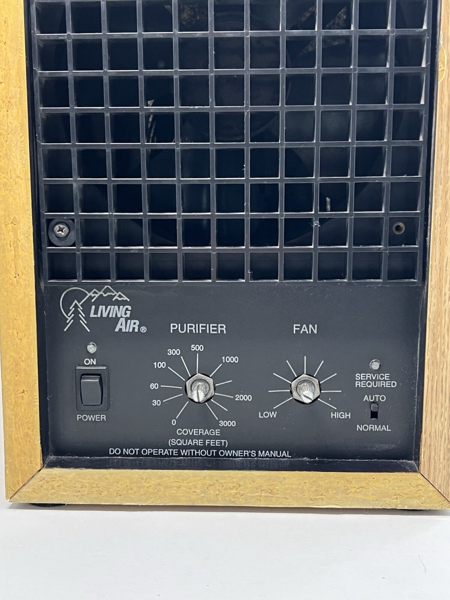 Living Air XL-15S “Plus” Air Purifier Ozone Ionizer 3000sqft USA