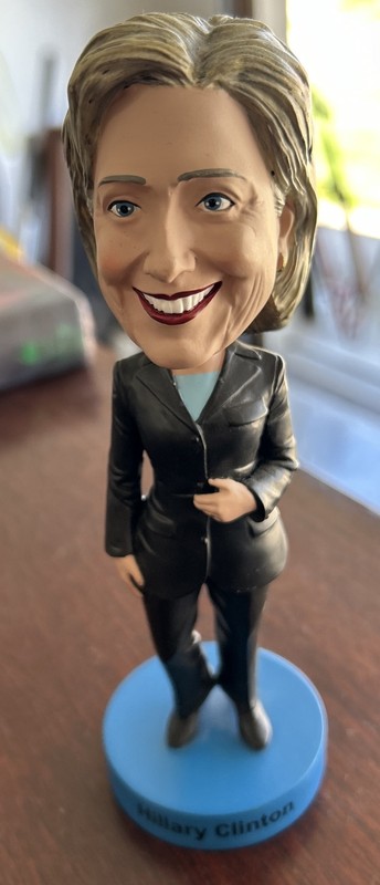 Royal Bobbles Hillary Clinton Presidential Candidates Series Bobblehead