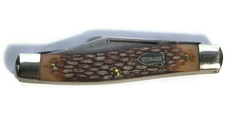 Vintage SCHRADE NY USA #881 Folding Pocket Knife Hunting Vintage SCHRADE NY USA #881 Folding Pocket Knife Hunting