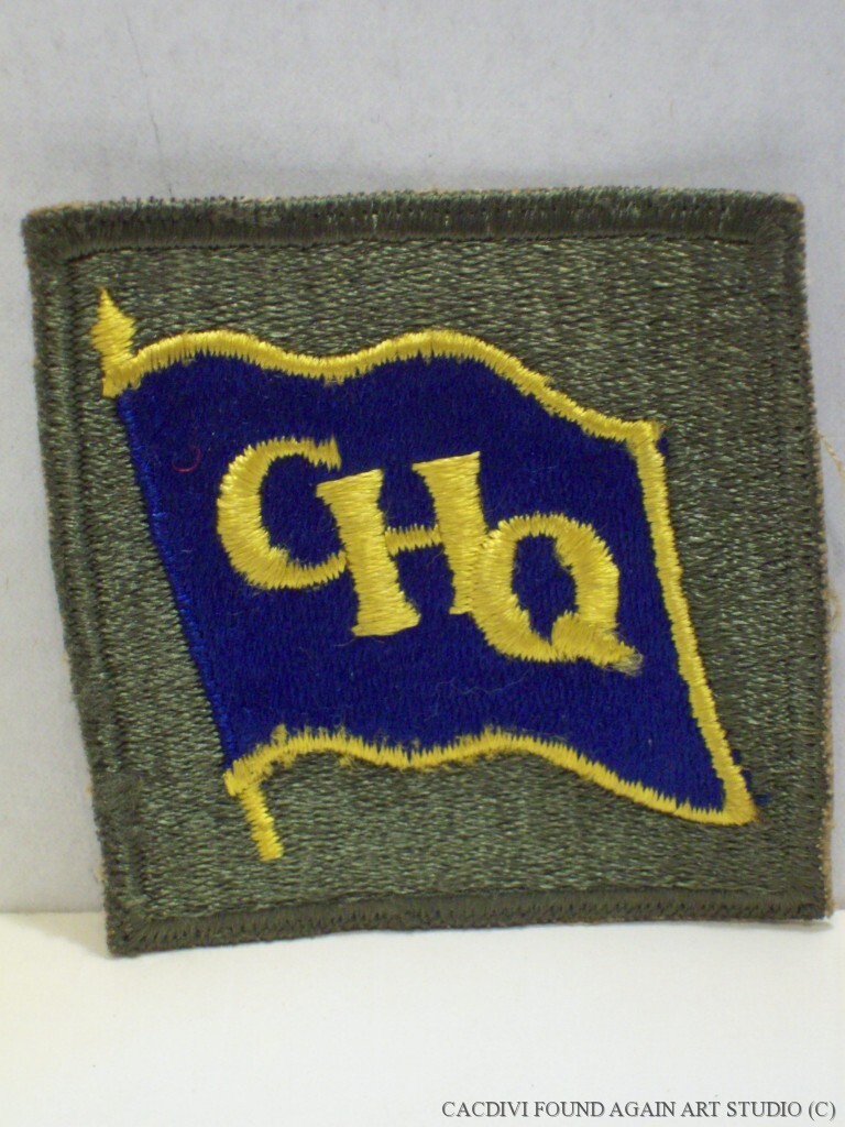 【WOOHWA】PATCH CARPENTER PT WWII US Army South West Pacific Area Allied Forces Command