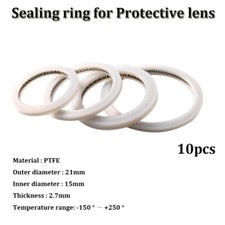 10pcs Protective lens Sealing ring for fiber laser cutting machine D21*15*2.7mm