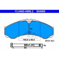 ATE BremsbeläGe BremsklöTze Hinten FüR Iveco Daily IV Pritsche/Fahrgestell