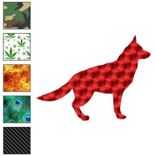 Malinois German Shepherd, Vinyl Decal Sticker, 40 Patterns  3 Sizes, 6020