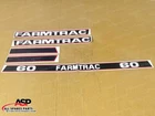 FOR 60 FARMTRAC TRACTOR HOOD DECAL KIT HIGH QUALITY DECALS