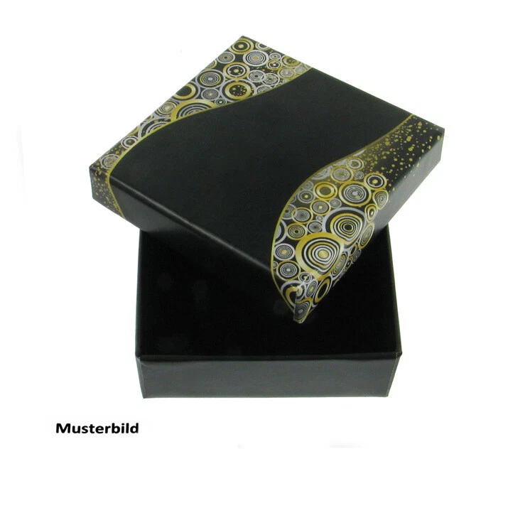 Orecchini Creole con Zirconia Bianco IN Vero 333 Oro Giallo E a Cerchio - Immagine 2 di 3