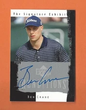 2003 UPPER DECK RENDITIONS SIGNATURE EXHIBIT RC BEN CRANE ON CARD AUTO #CRA