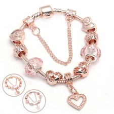 Love Fashion Geometric Rose Gold Bracelet Women's Jewelry