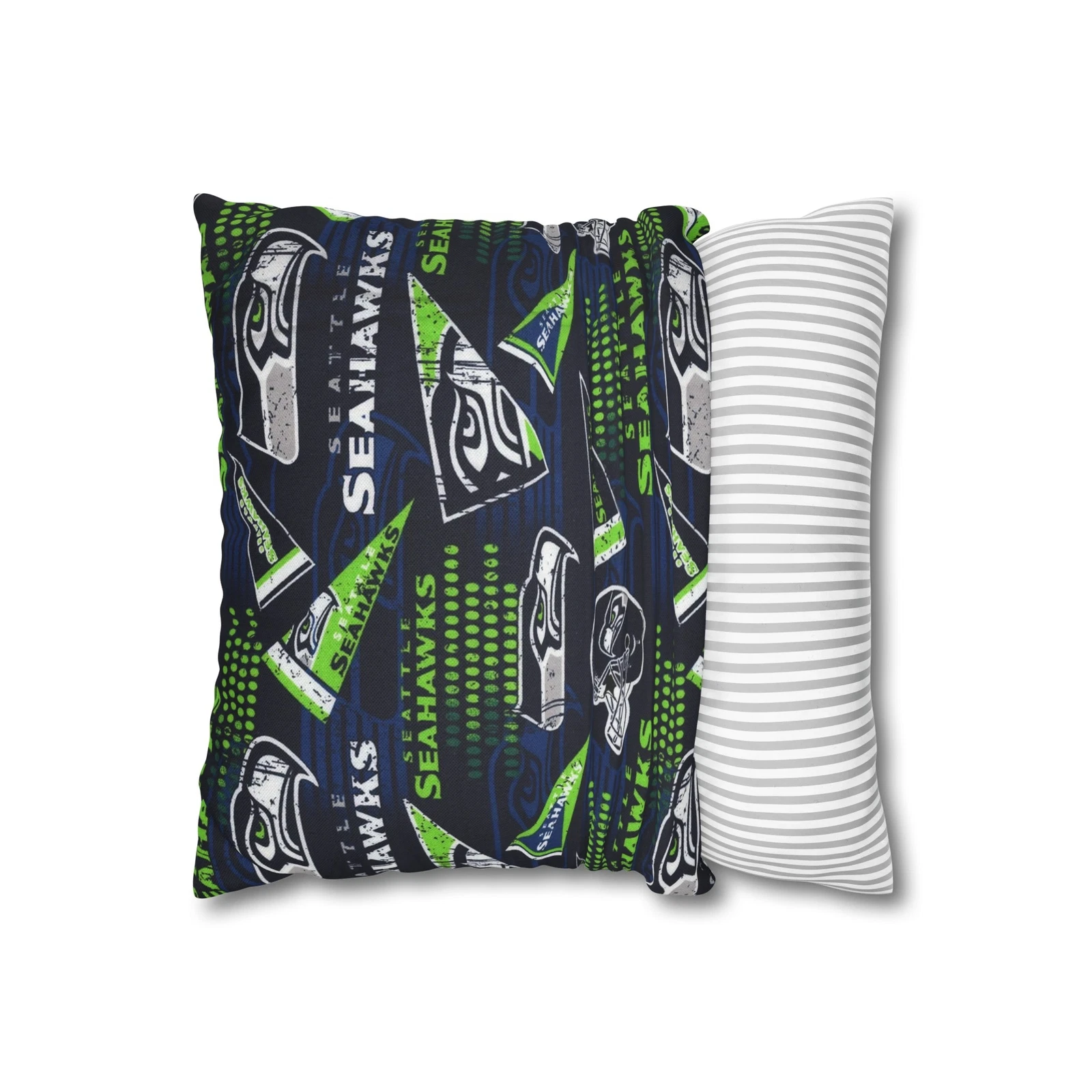 Seattle Seahawks Spun Square Pillowcase