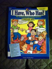 2 I Have, Who Has Language Arts 76 Interactive Card Games for Grades 3-4  5-6