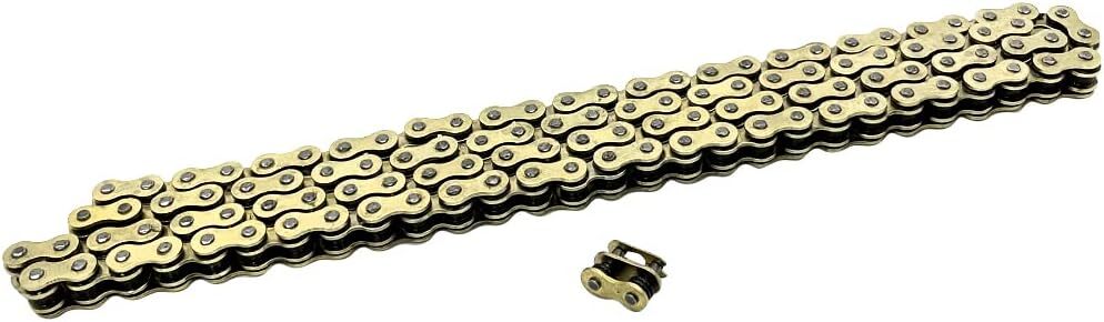Gold 415 Chain 110 Links for 49cc 60cc 66cc 80cc 2 Stroke Engine Motorized Bike