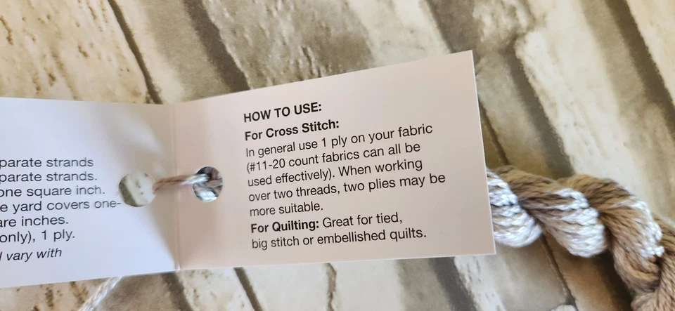 Caron Watercolours 3 ply Cotton Embroidery Thread You choose your colors - Image 4 of 4