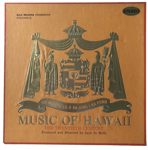 George Naope Golden Treasure Hawaiian Music Record Hula Merrie 