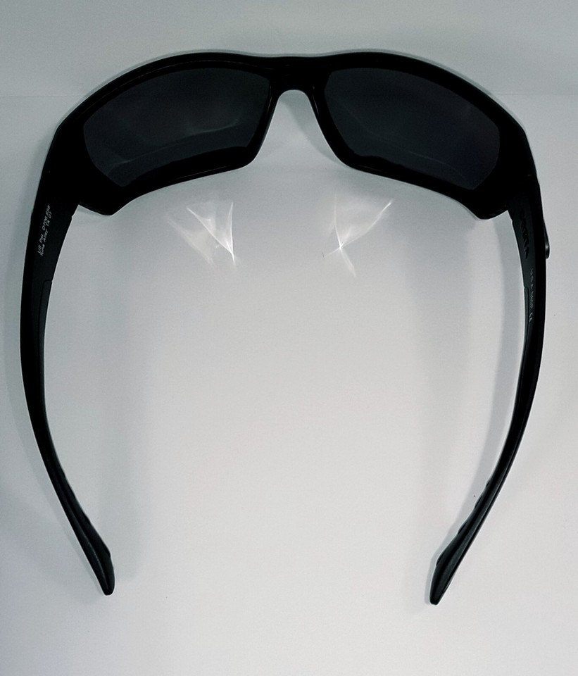 Costa Del Mar Matte Black Polarized Sunglasses Tuna Alley 580P Lenses