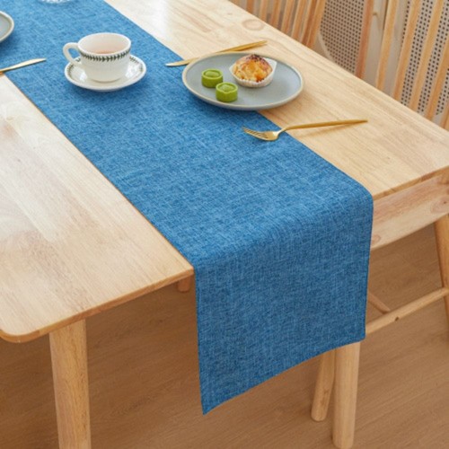 Rectangular Table Cover Solid color Tablecloth Table Runner Table Decoration UK - Picture 5 of 23