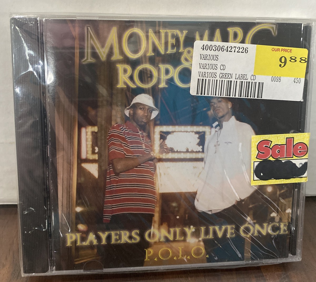 MONEY MARC & ROPOSUL P.O.L.O. Players Only Live Once CD NEW 2000