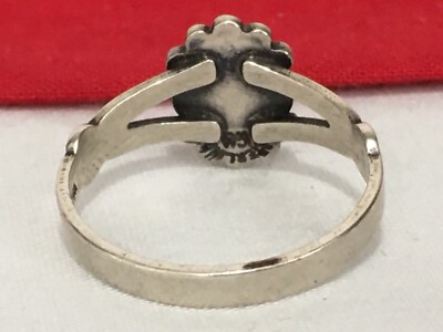 おトク情報がいっぱい! Vintage Silver Sterling Hematite SOUTHWESTERN WHEELER CO WM 18号~