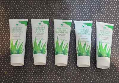 FOREVER LIVING ALOE VERA BRIGHT ZAHNGEL 130g BLITZVERSAND 5 Stück