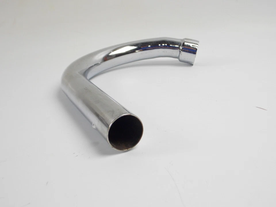 ZUNDAPP LAVERDA CHROMED EXHAUST HEADER MUFFLER TUBE PIPE 448-22-134 448-22.134 - Image 3 of 3