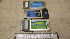 Lot 3 Wireless Notebook Adapter D-Link Linksys 2.4GHz DWL-G650 DWL-G630 WPC54G