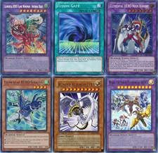 Mazzo Yugioh Giada 2024 - Sveglia Eroe Elementale - Ala Fiamma Rabbia Infernale NM