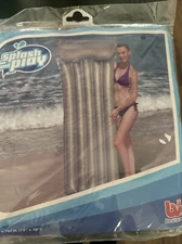 New Bestway Inflatable Pool Float 72" x 30" Sun-Tanner Deluxe Mat 2011 New